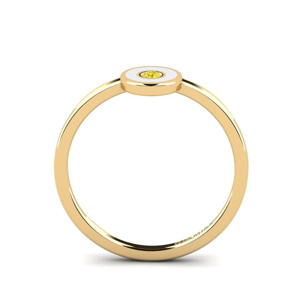 Gelber Saphir Ring Mycher