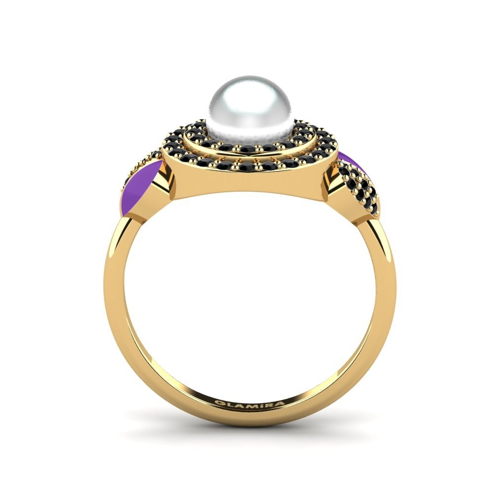 Schwarzer Diamant Ring Mysie