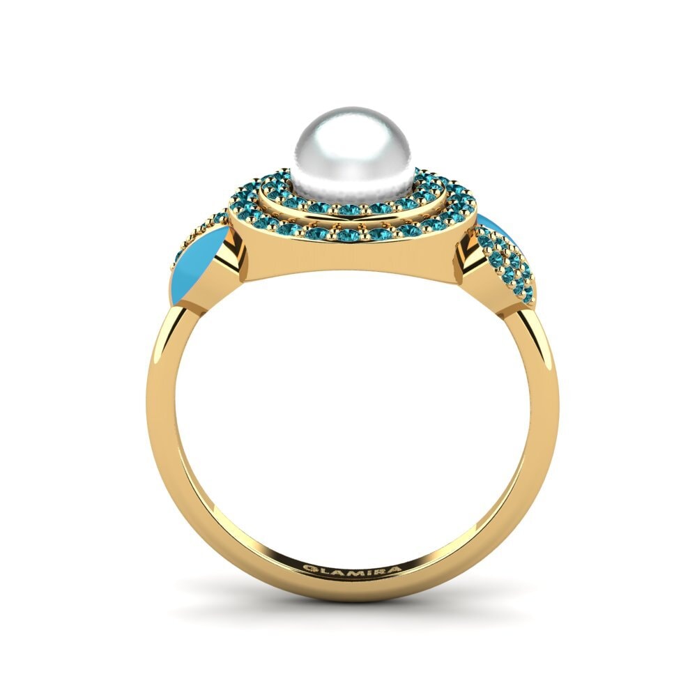 Blauer Diamant Ring Mysie