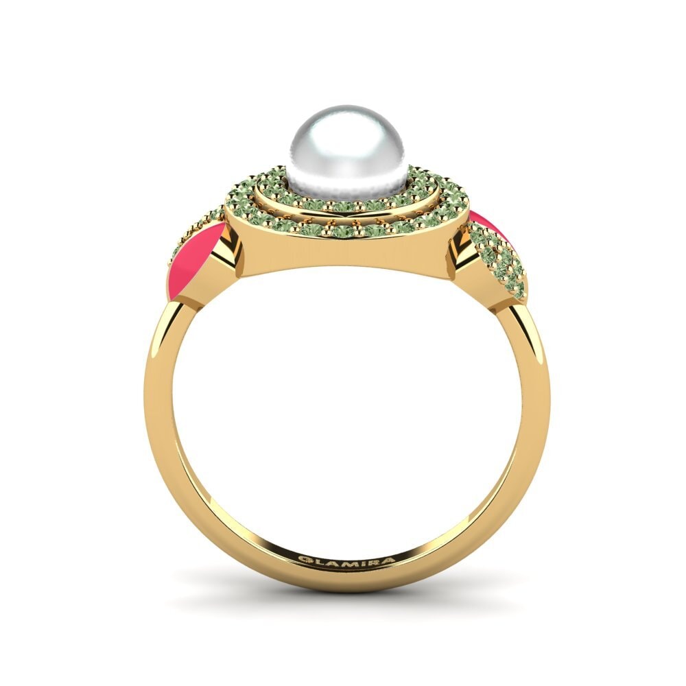 Grüner Diamant Ring Mysie