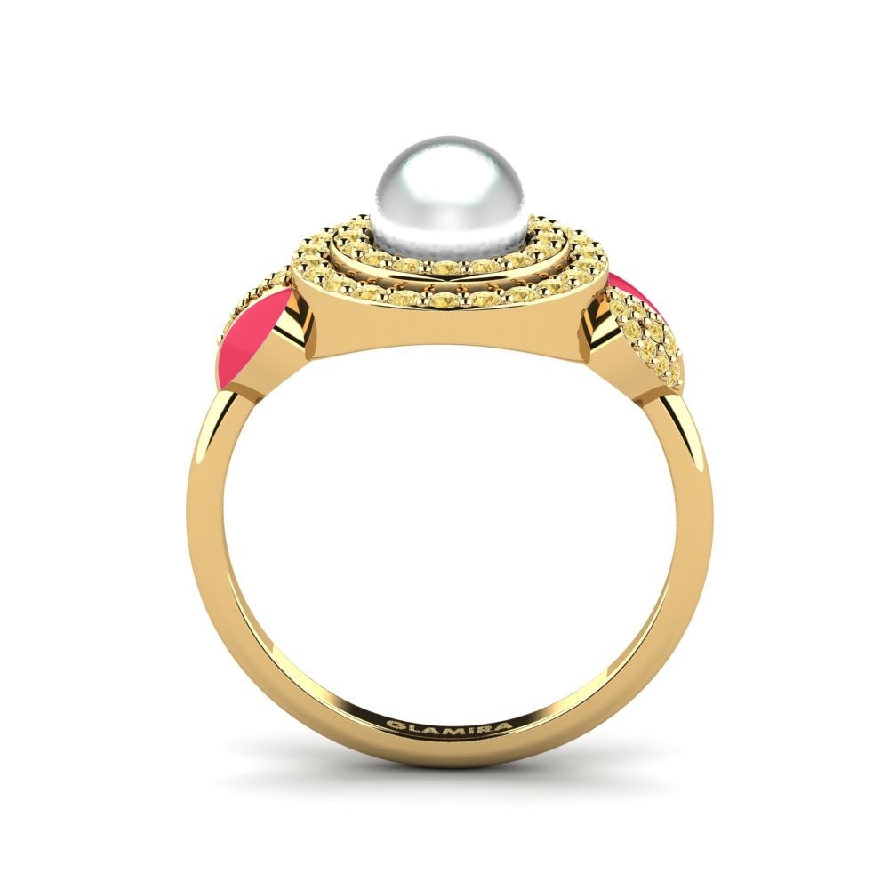 Yellow Diamond Ring Mysie