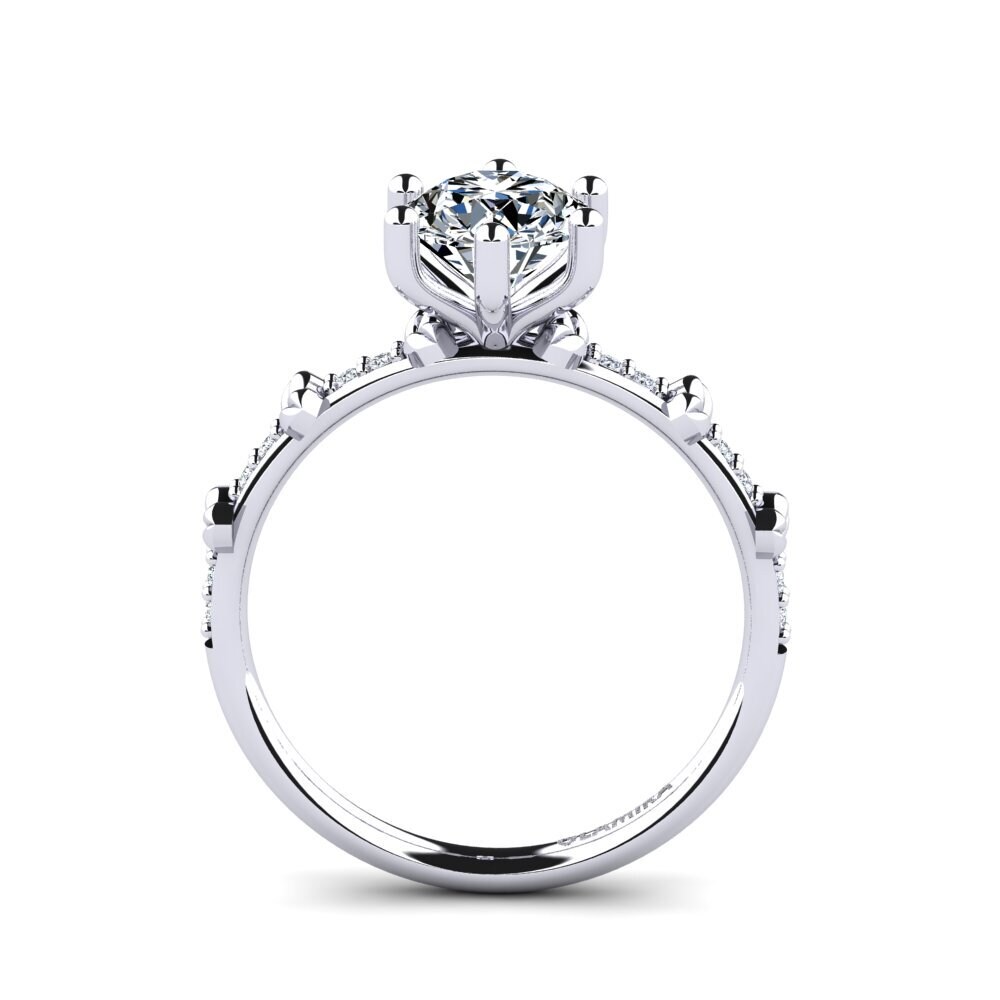 Zirconia Engagement Ring Naima