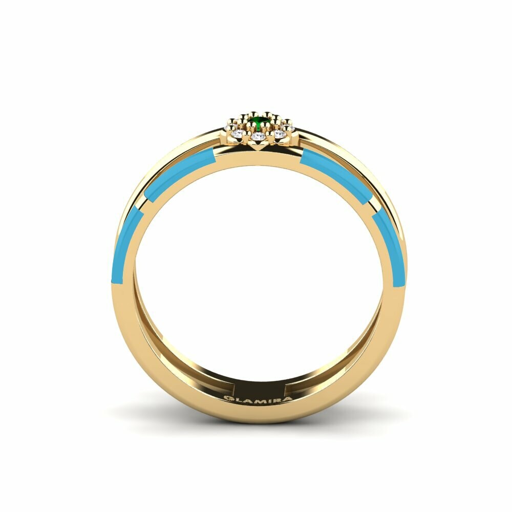 Zircone Vert Bague Naragsak