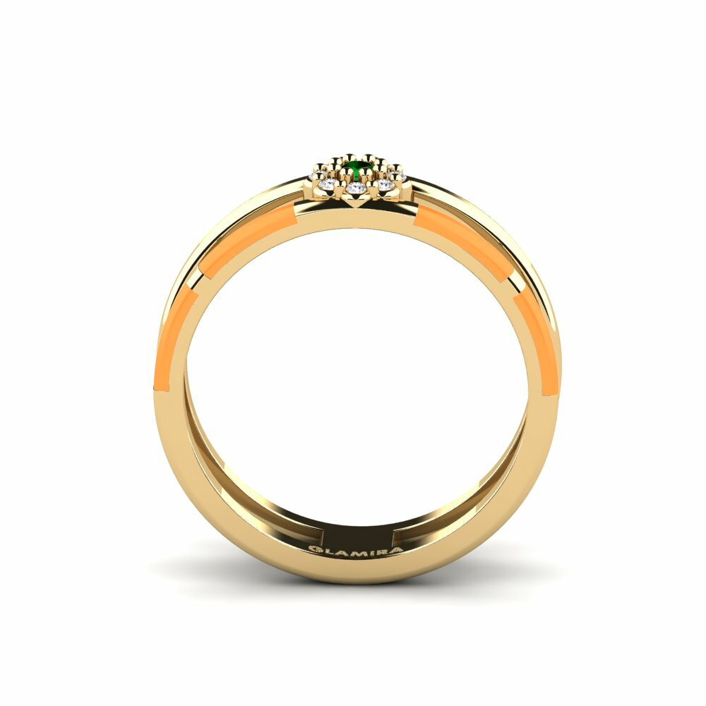 Zircone Vert Bague Naragsak