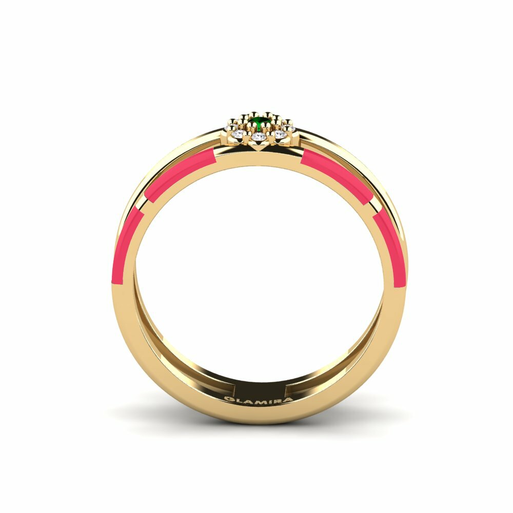Zircone Vert Bague Naragsak