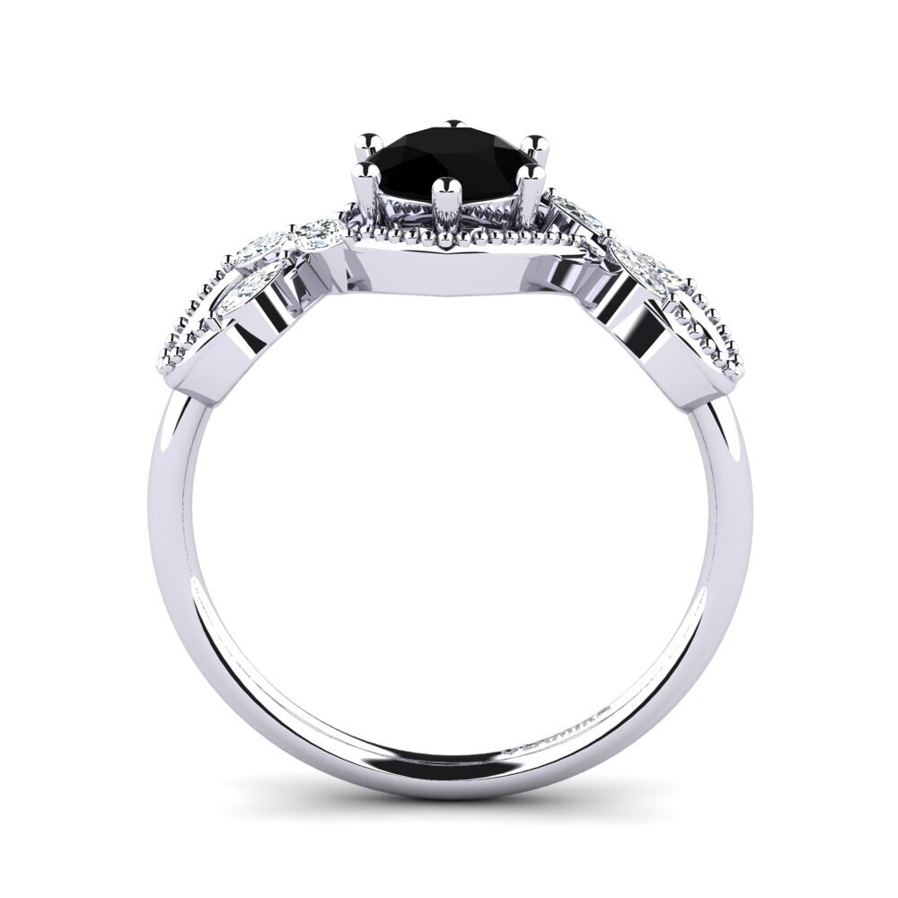Black Onyx Women's Ring Nelen