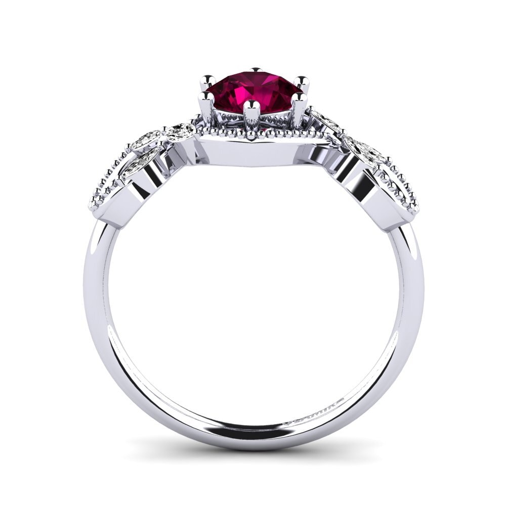 Rhodolite Garnet Women's Ring Nelen