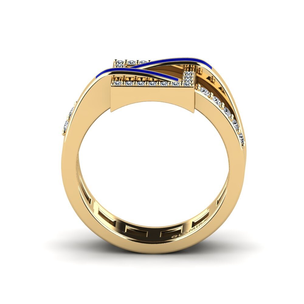 14ct Yellow Gold Ring Nelifin