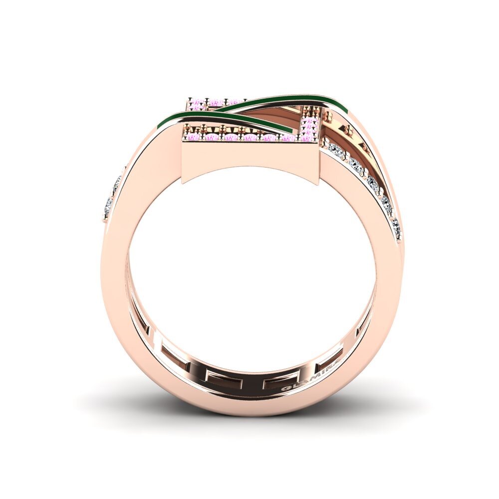 Rosa Saphir Ring Nelifin