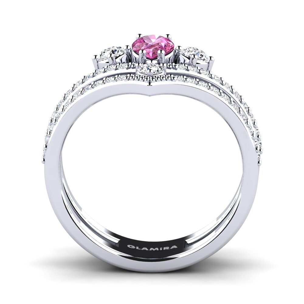 Pink Topaz Women's Ring Nene