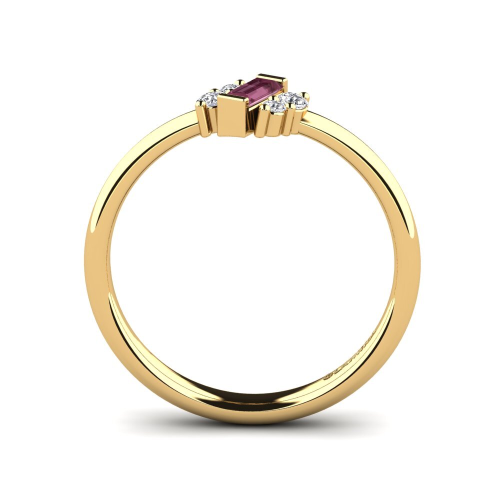 Rhodolite Garnet Women's Ring Netanel