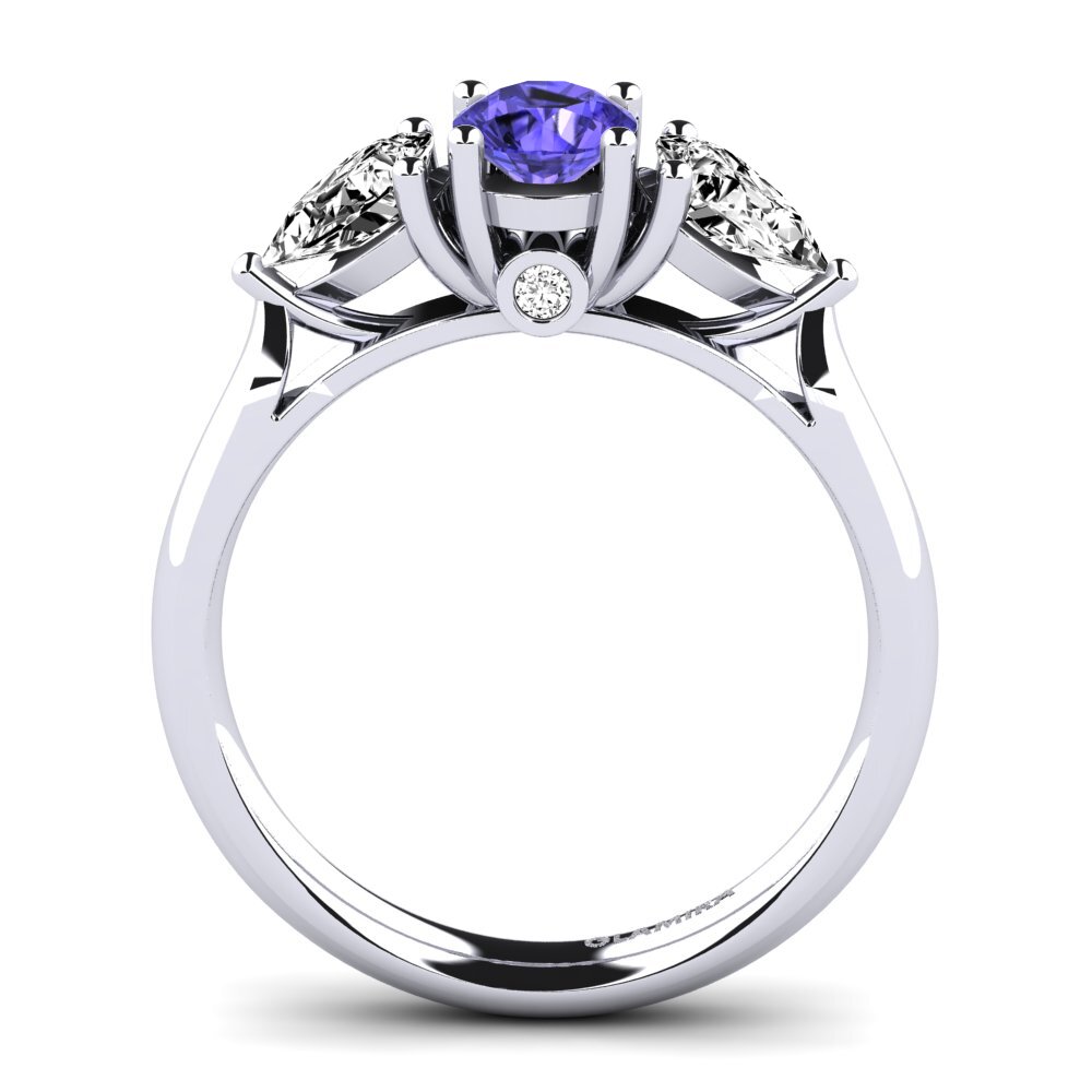 Tanzanite Engagement Ring Nettle
