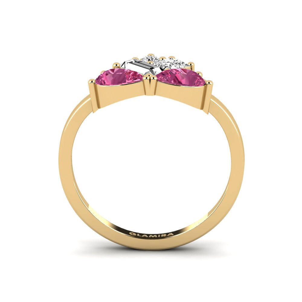 Turmalina rosa Anillo Nevertheless