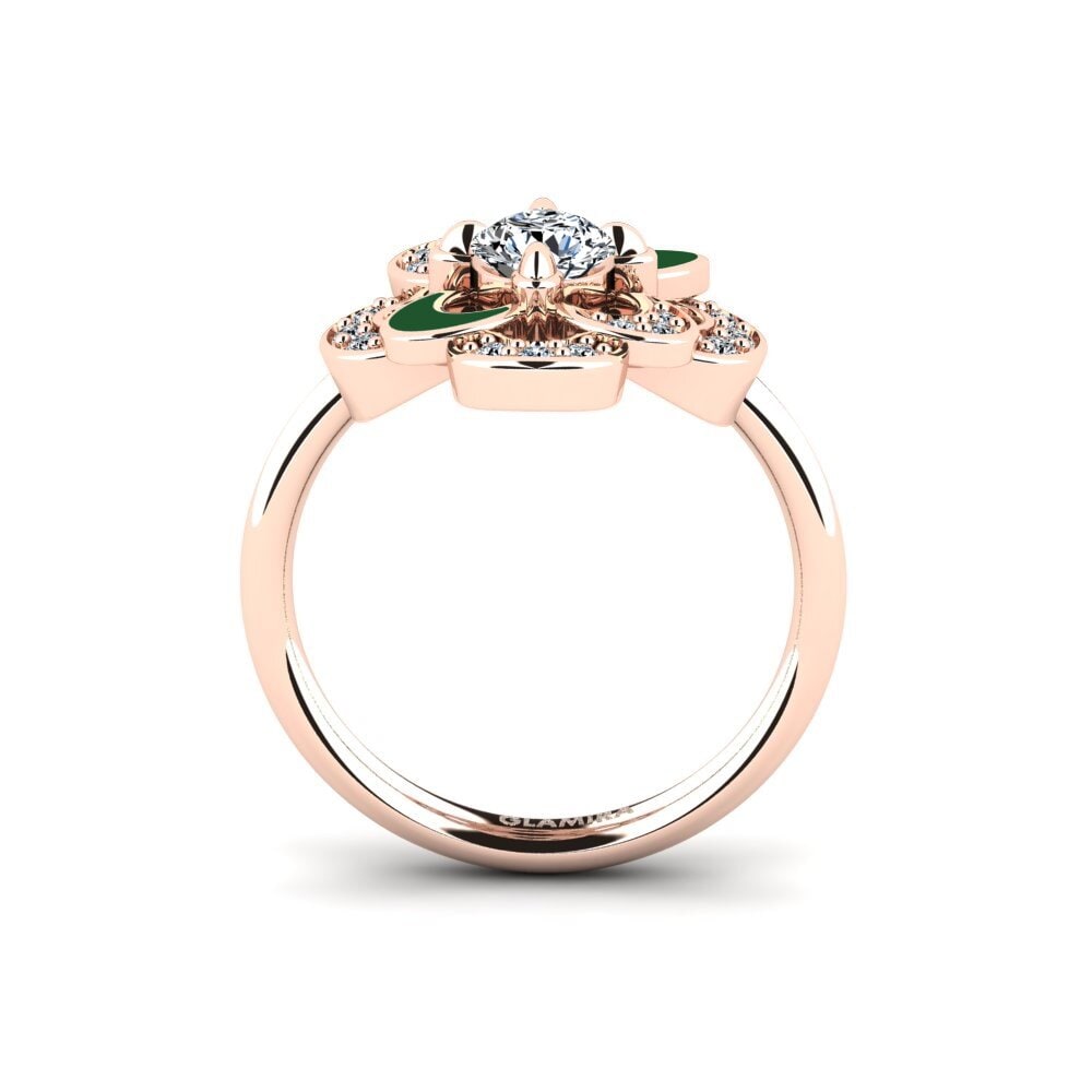 Rotgold 585 Ring Nigear