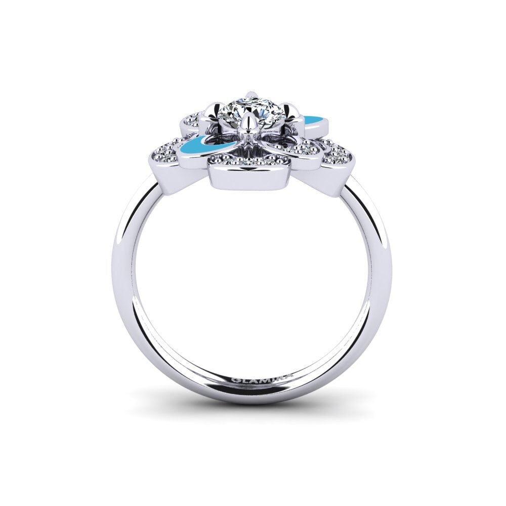 950 Platin Ring Nigear
