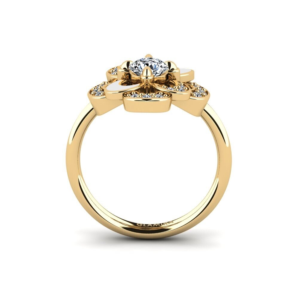 Gelbgold 375 Ring Nigear