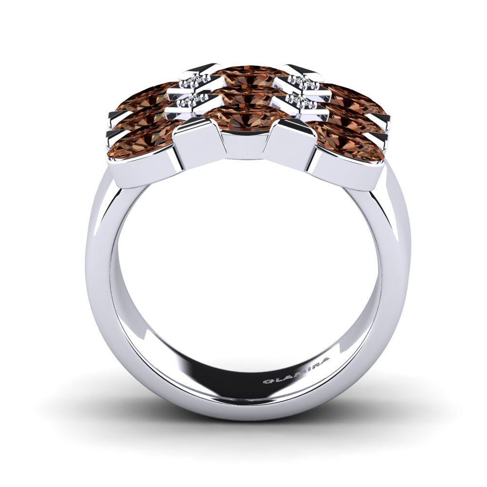 Brown Diamond Ring Nikoleta