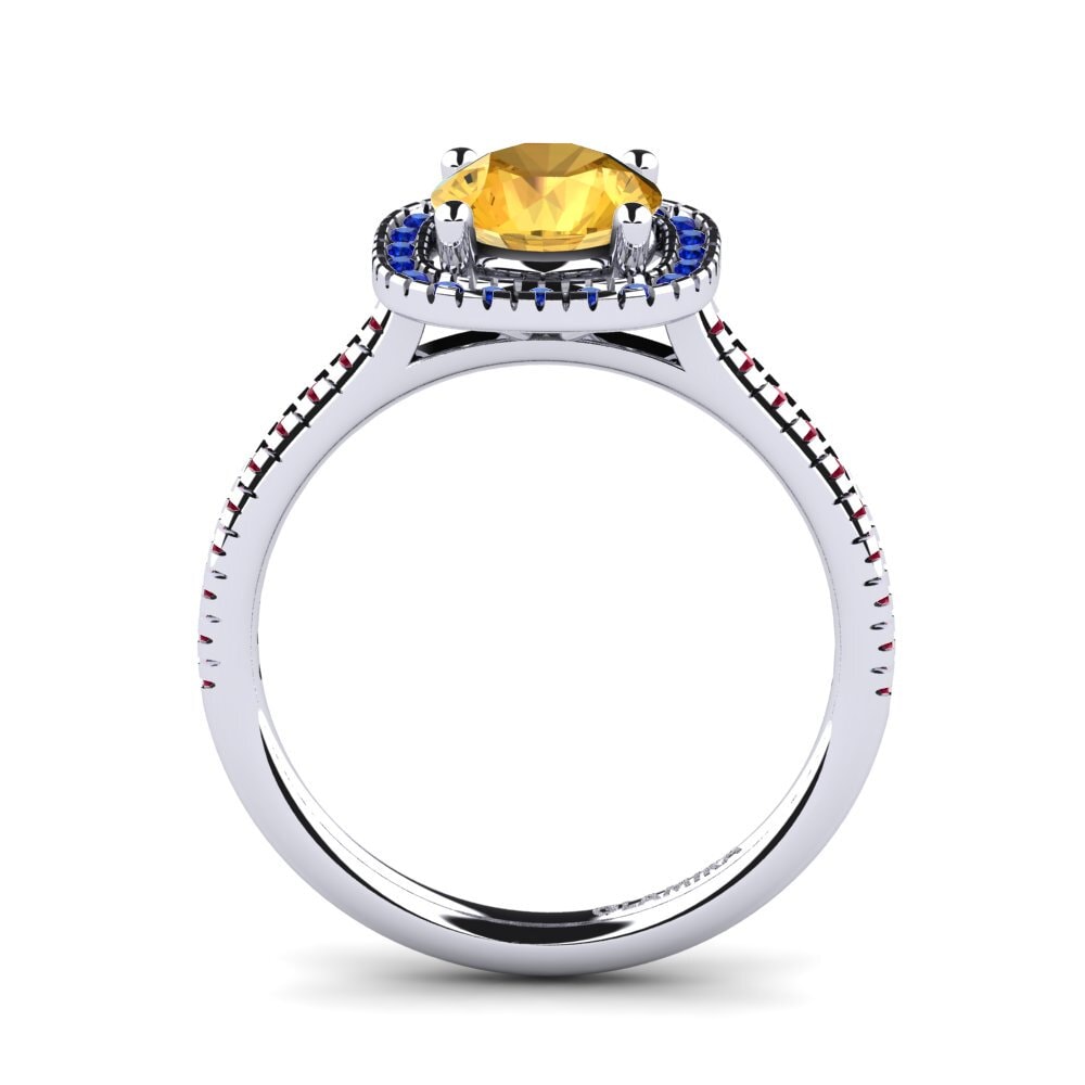 Citrine Engagement Ring Nillson