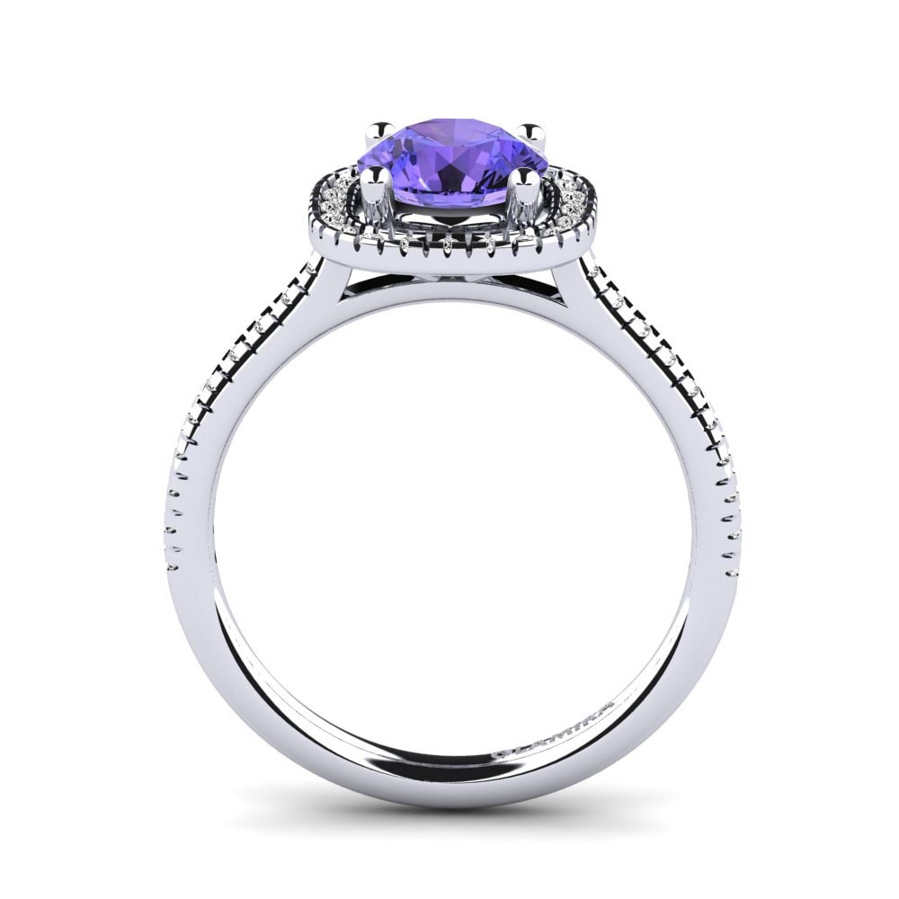 Tanzanite Engagement Ring Nillson