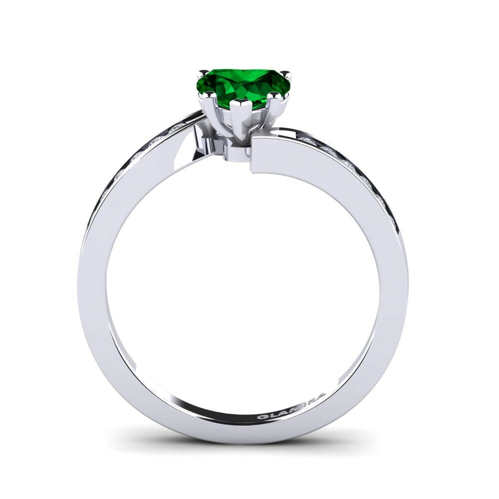 Circonita Verde Anillo de Mujer Nina