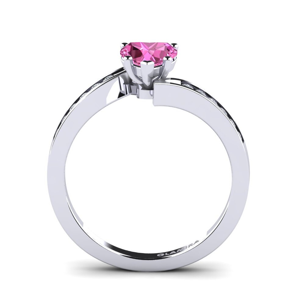 Pink Topaz Women's Ring Nina
