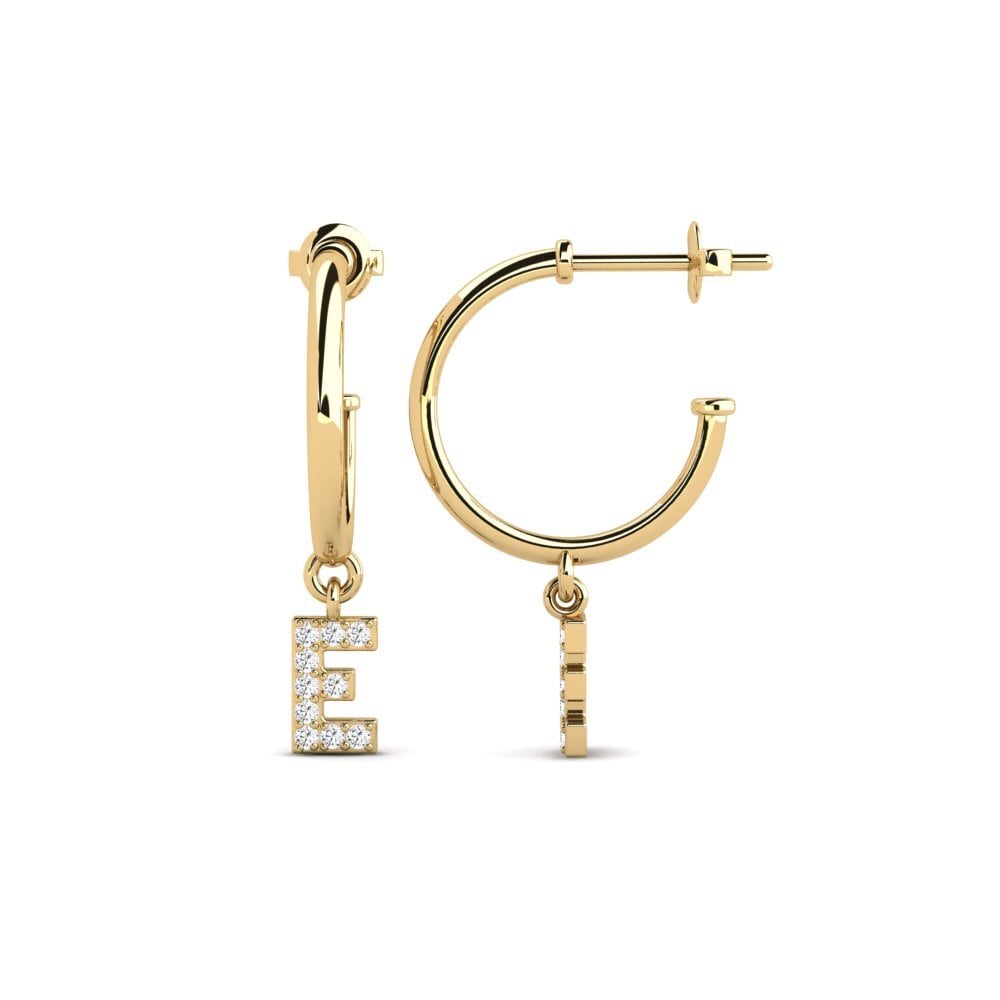 White sapphire Women's Earring Nkwerre - E