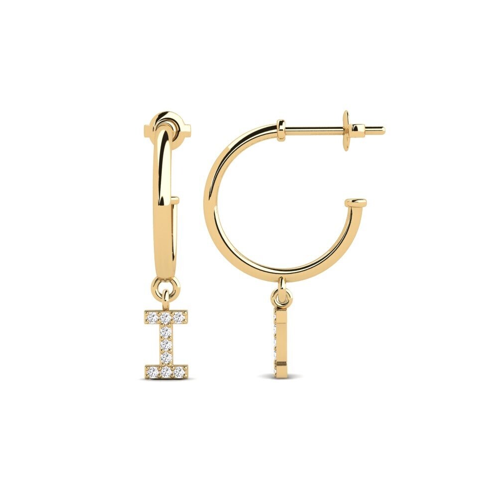 White sapphire Women's Earring Nkwerre - I