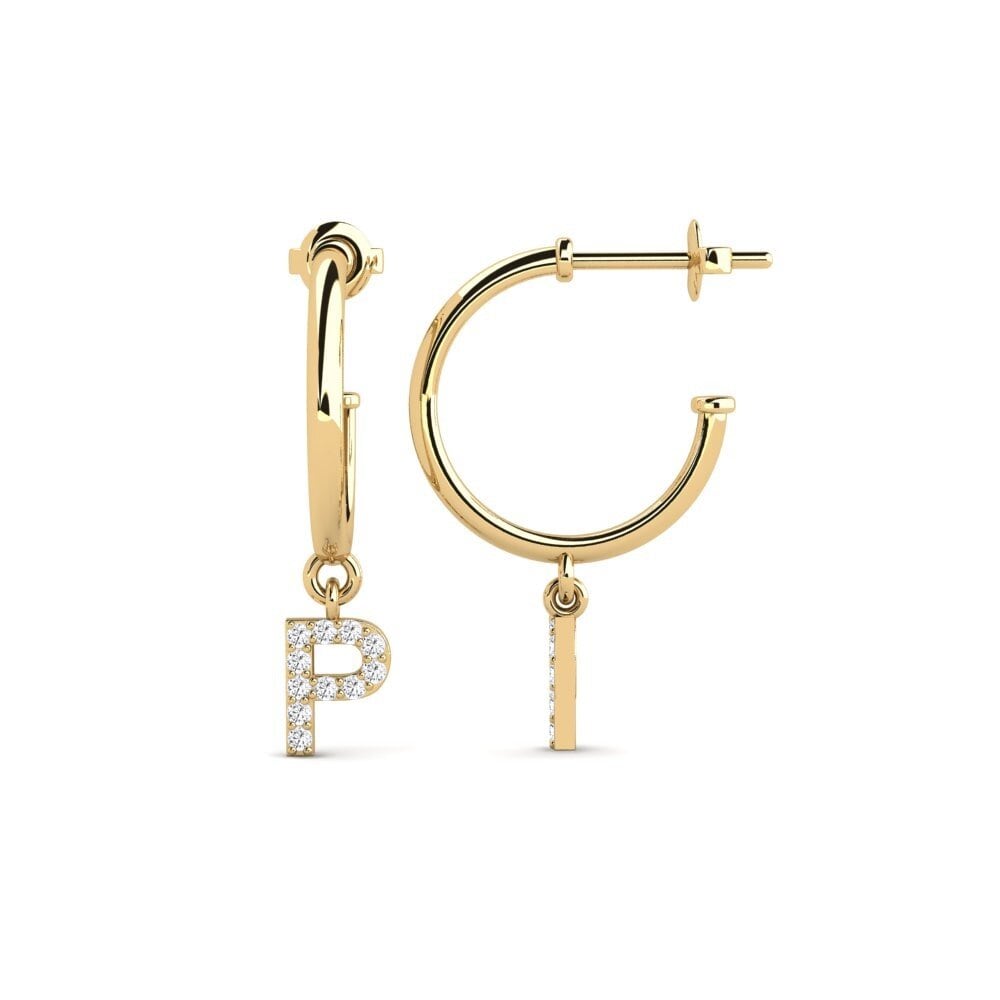 White sapphire Women's Earring Nkwerre - P