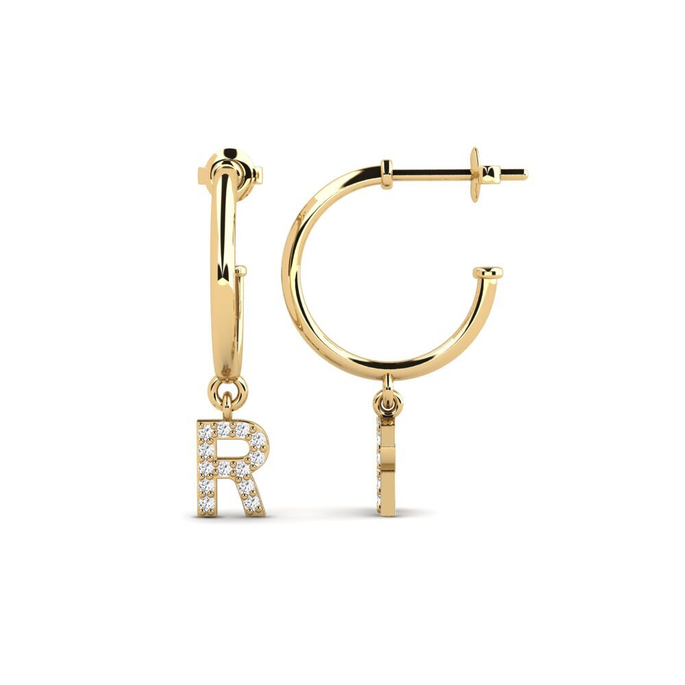 White sapphire Women's Earring Nkwerre - R