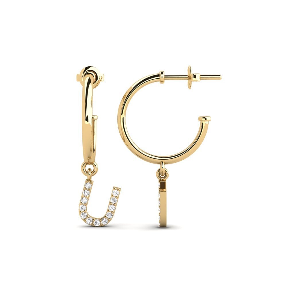 White sapphire Women's Earring Nkwerre - U