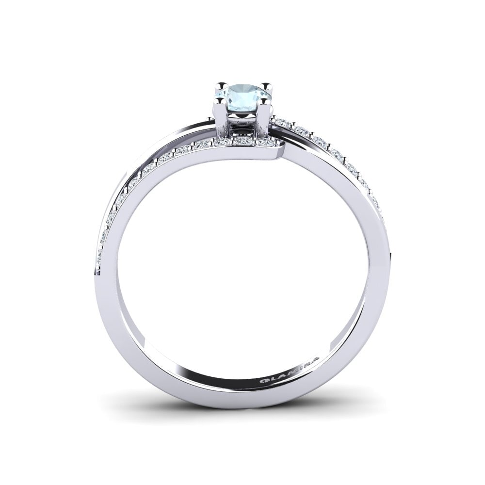 Aquamarine Engagement Ring Bernarda