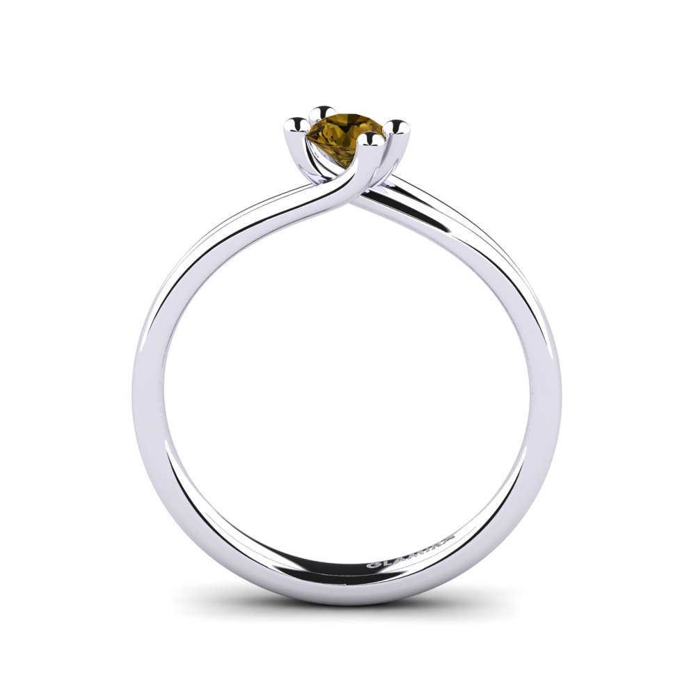 Circón Marrón Anillo de compromiso Bridal Dream