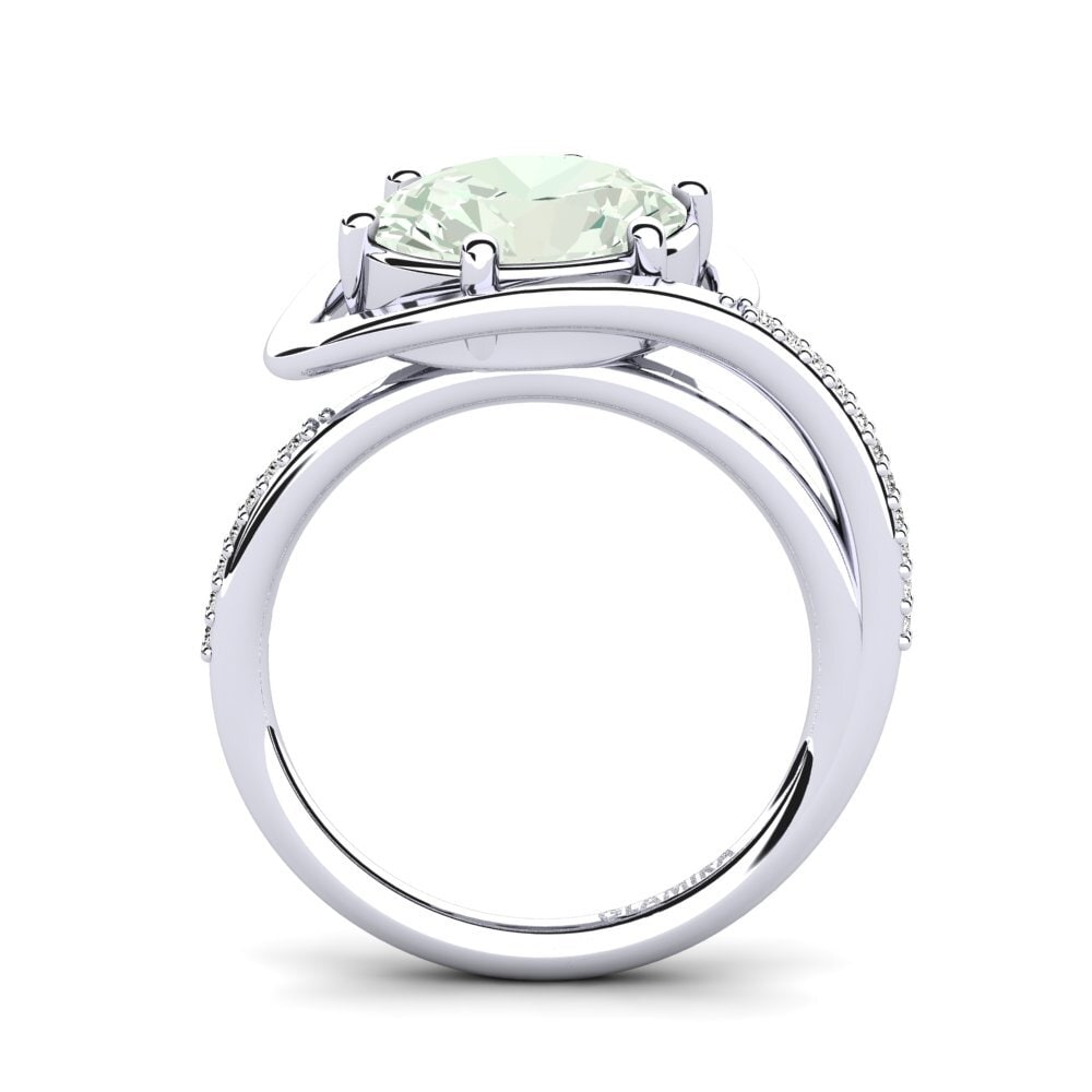 Amatista verde Anillo de compromiso Lutrelle