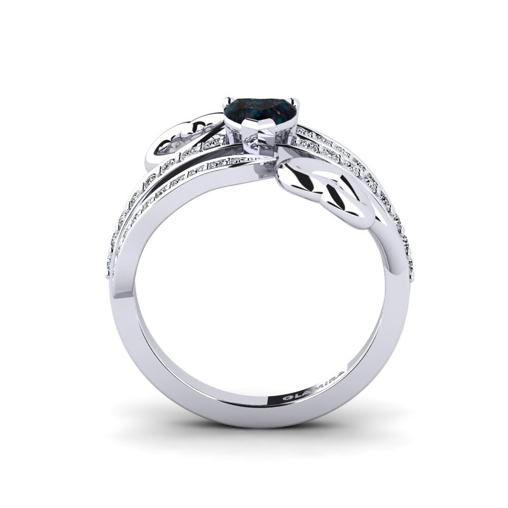 Black Opal Women's Ring Nocha