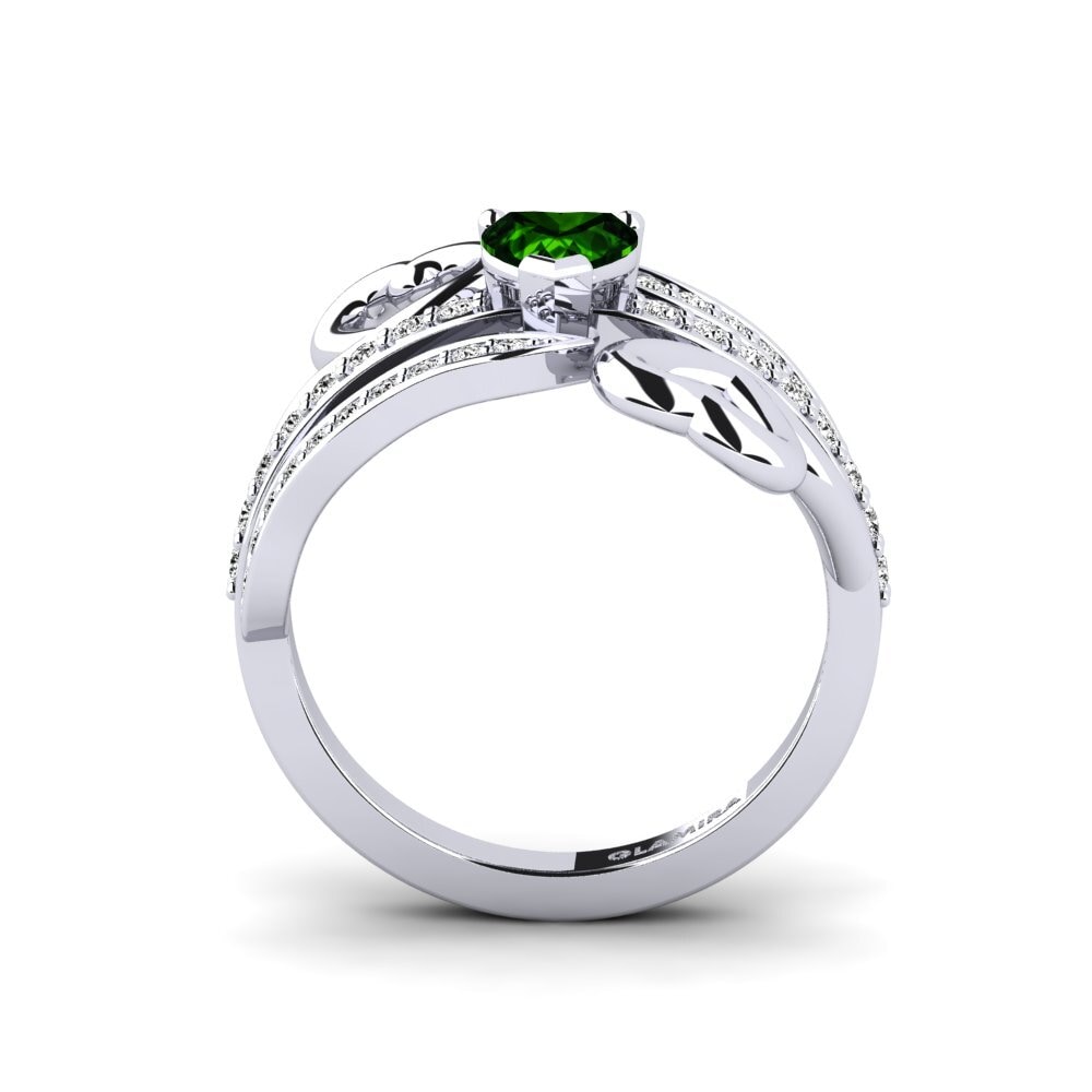 Green Tourmaline Women's Ring Nocha