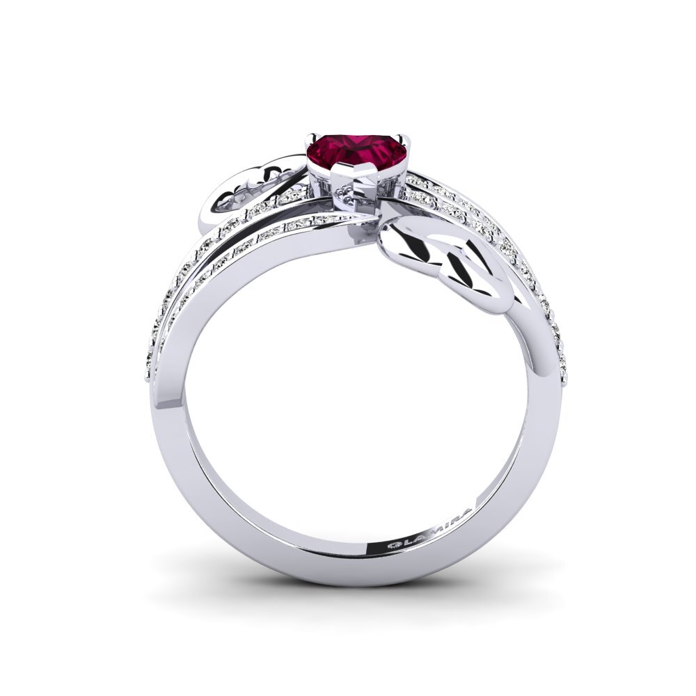 Rhodolite Garnet Women's Ring Nocha