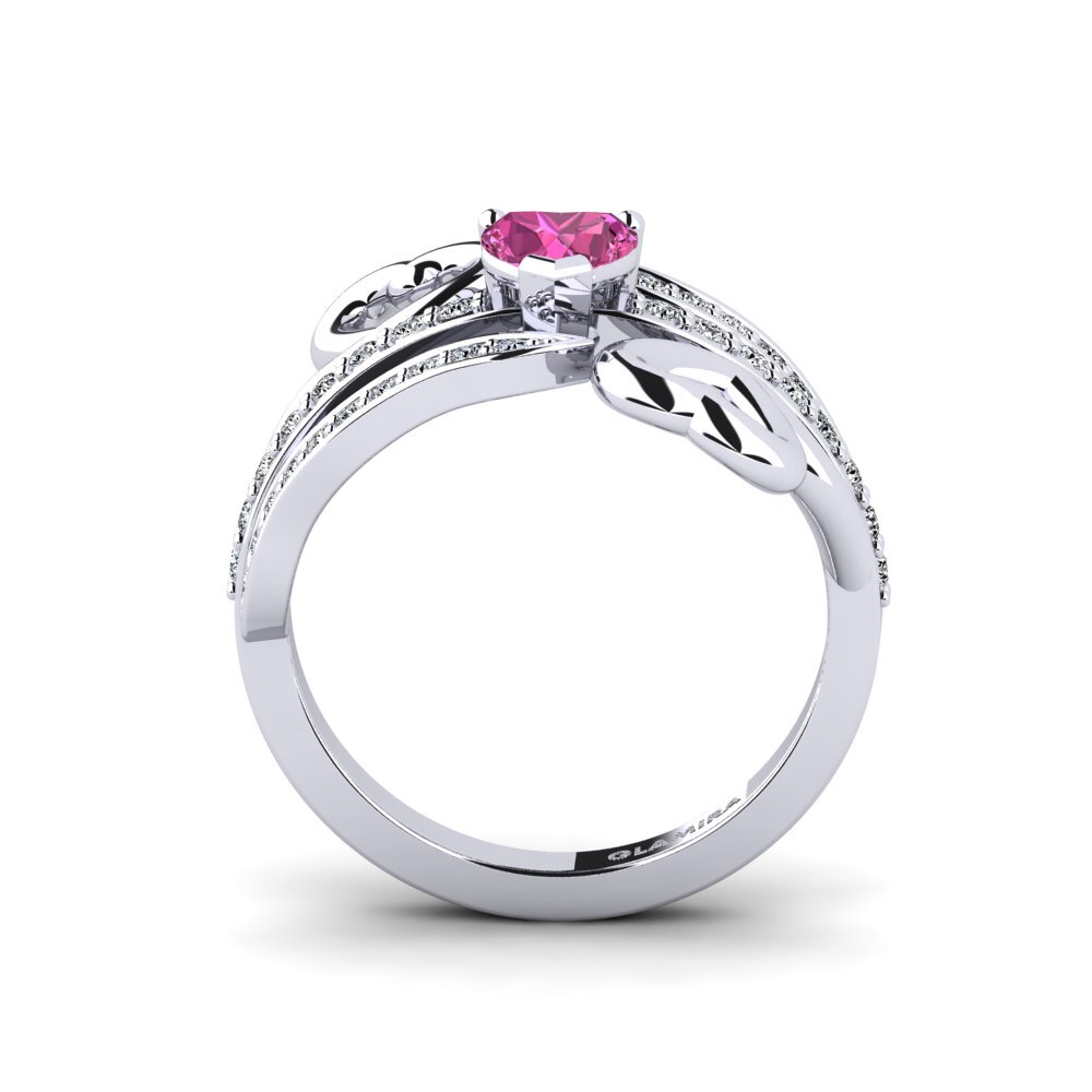 Pink Topaz Women's Ring Nocha