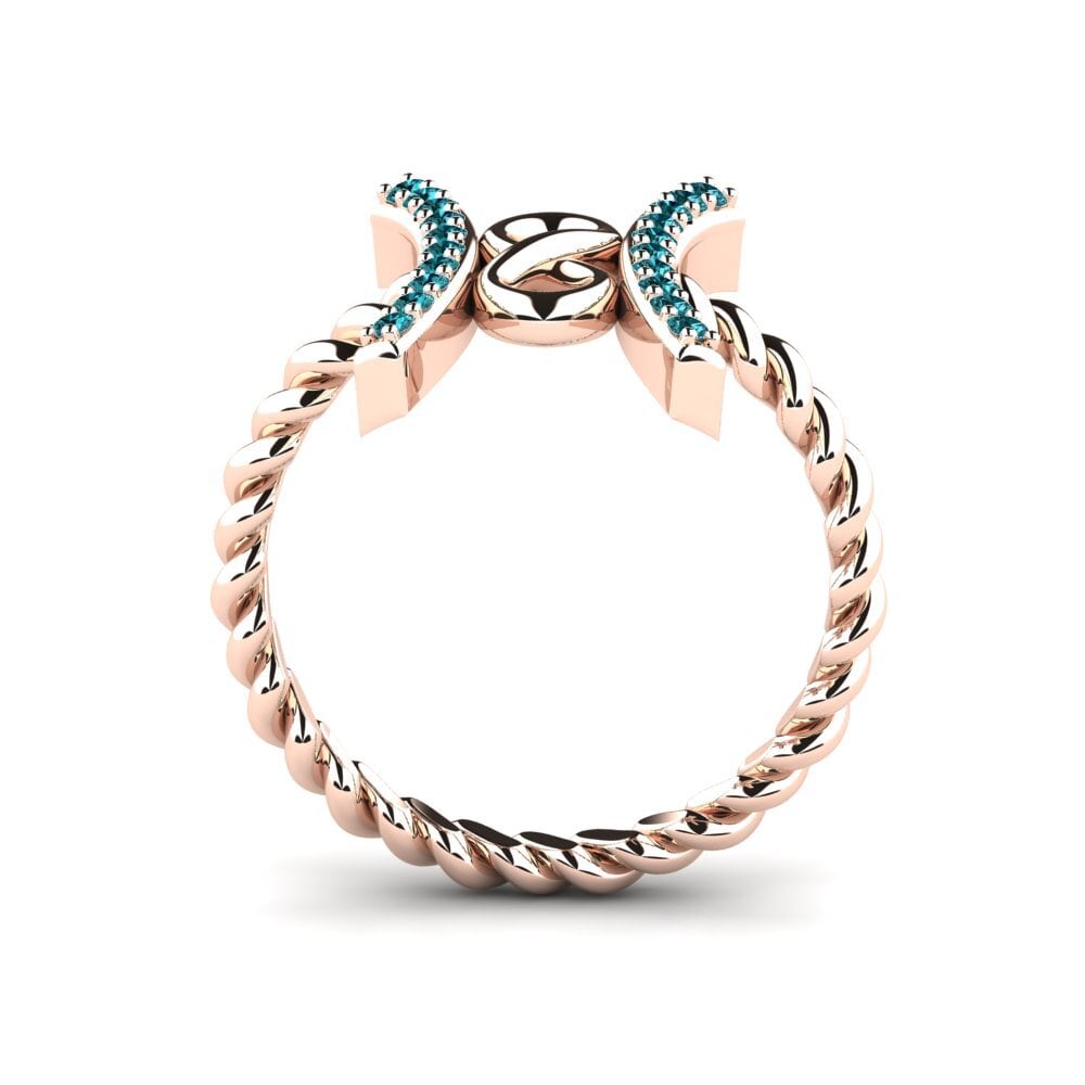 Blauer Diamant Ring Nomusa