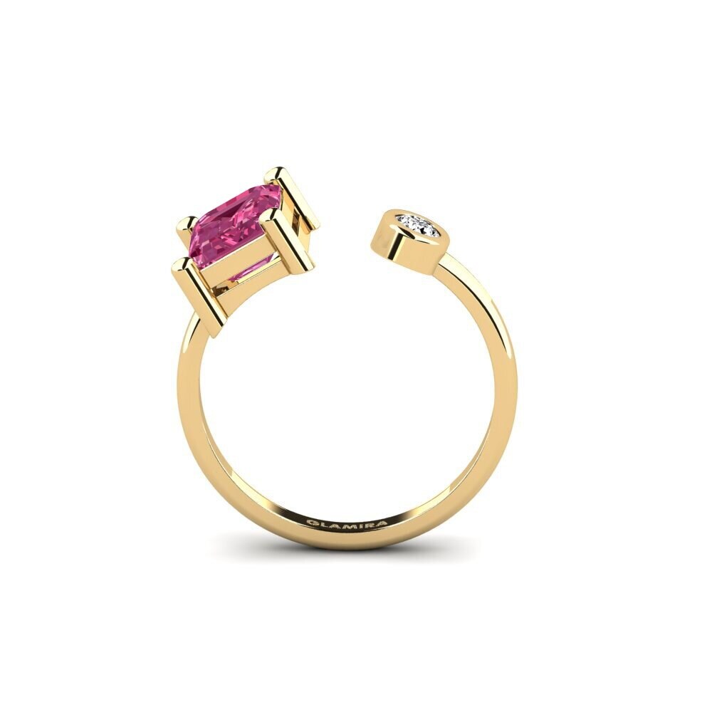 Turmalina Rosa SYLVIE Anel Norho