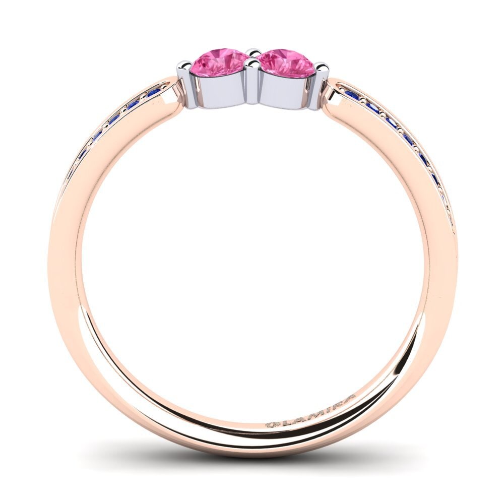 14k Rose & White Gold Ring Norlene