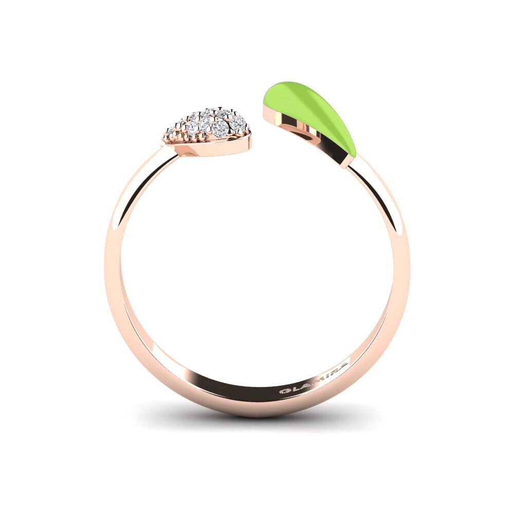 Rotgold 585 Ring Nuoli