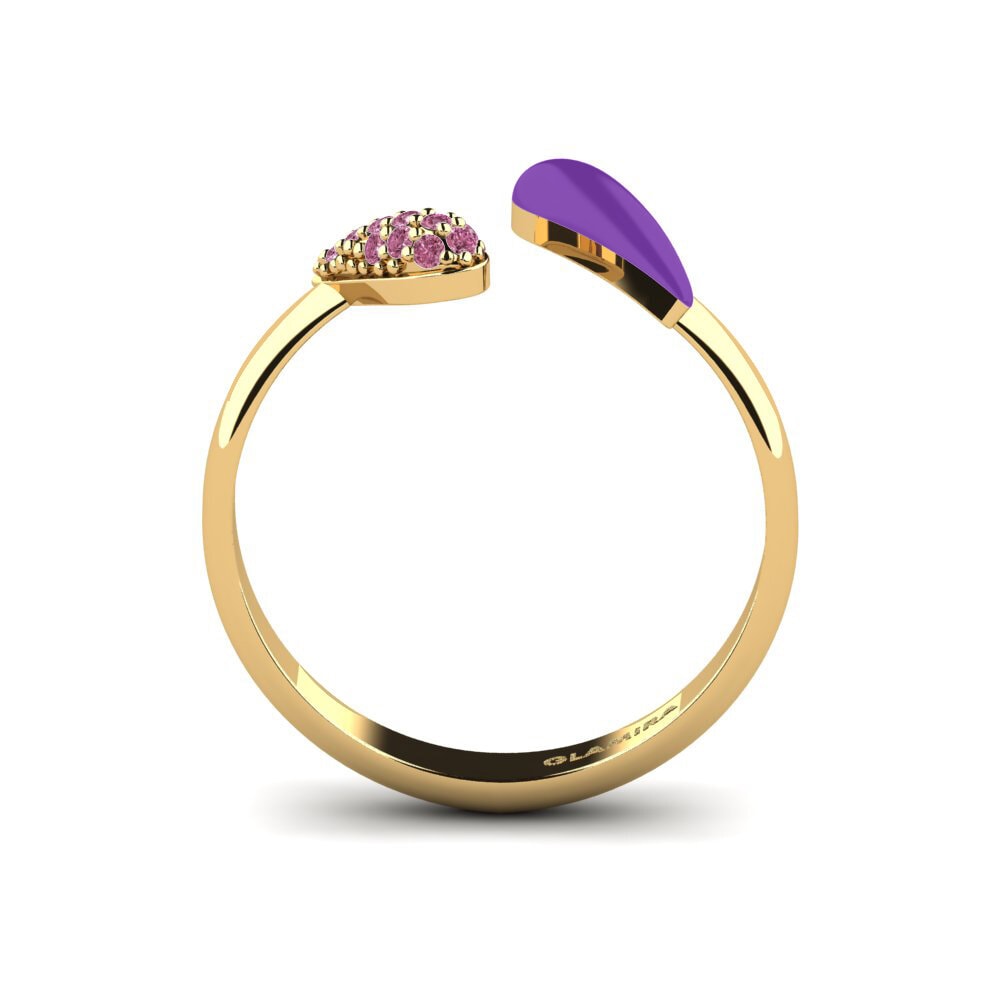 Rhodolite Garnet Ring Nuoli