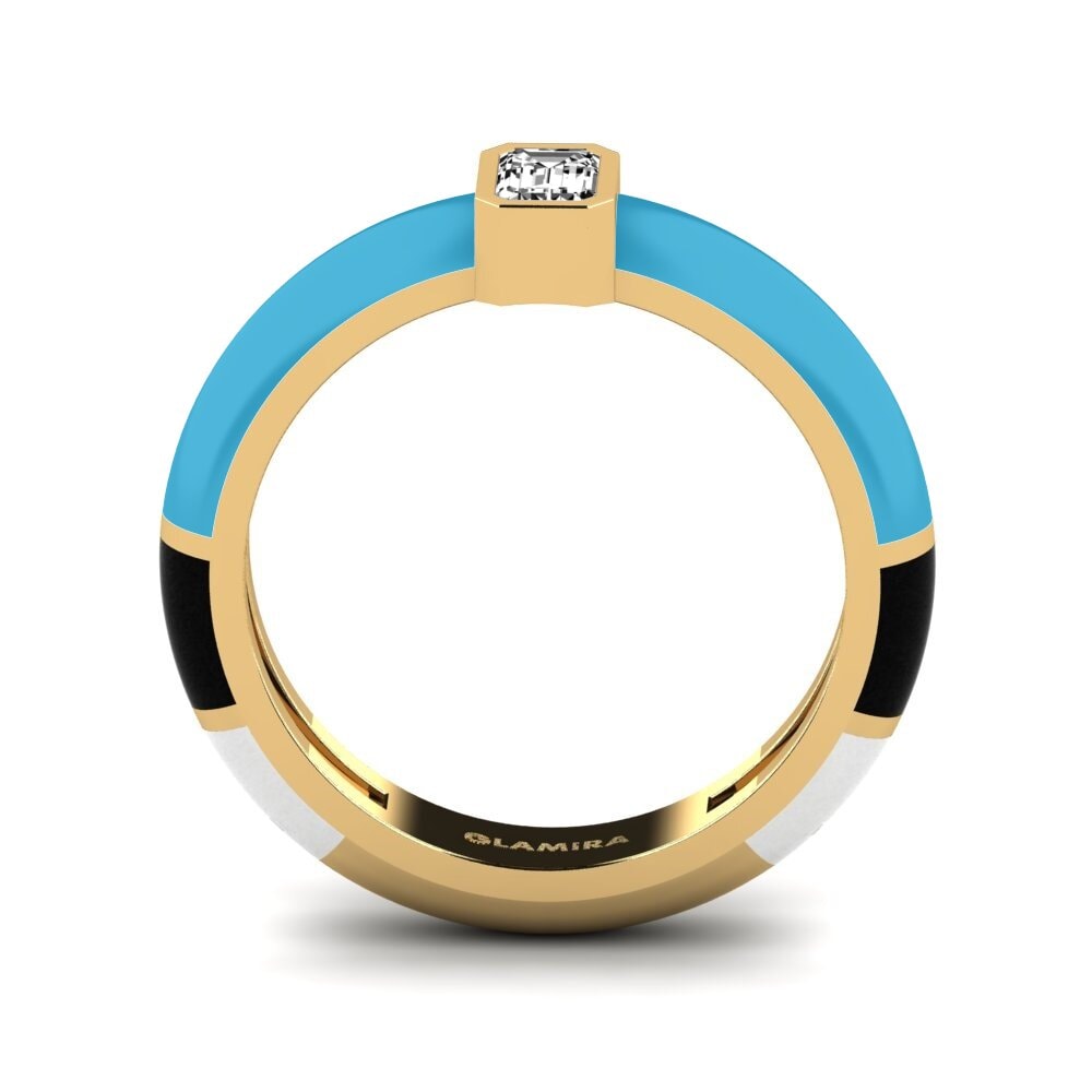 Moissanit Ring Nuvoloso