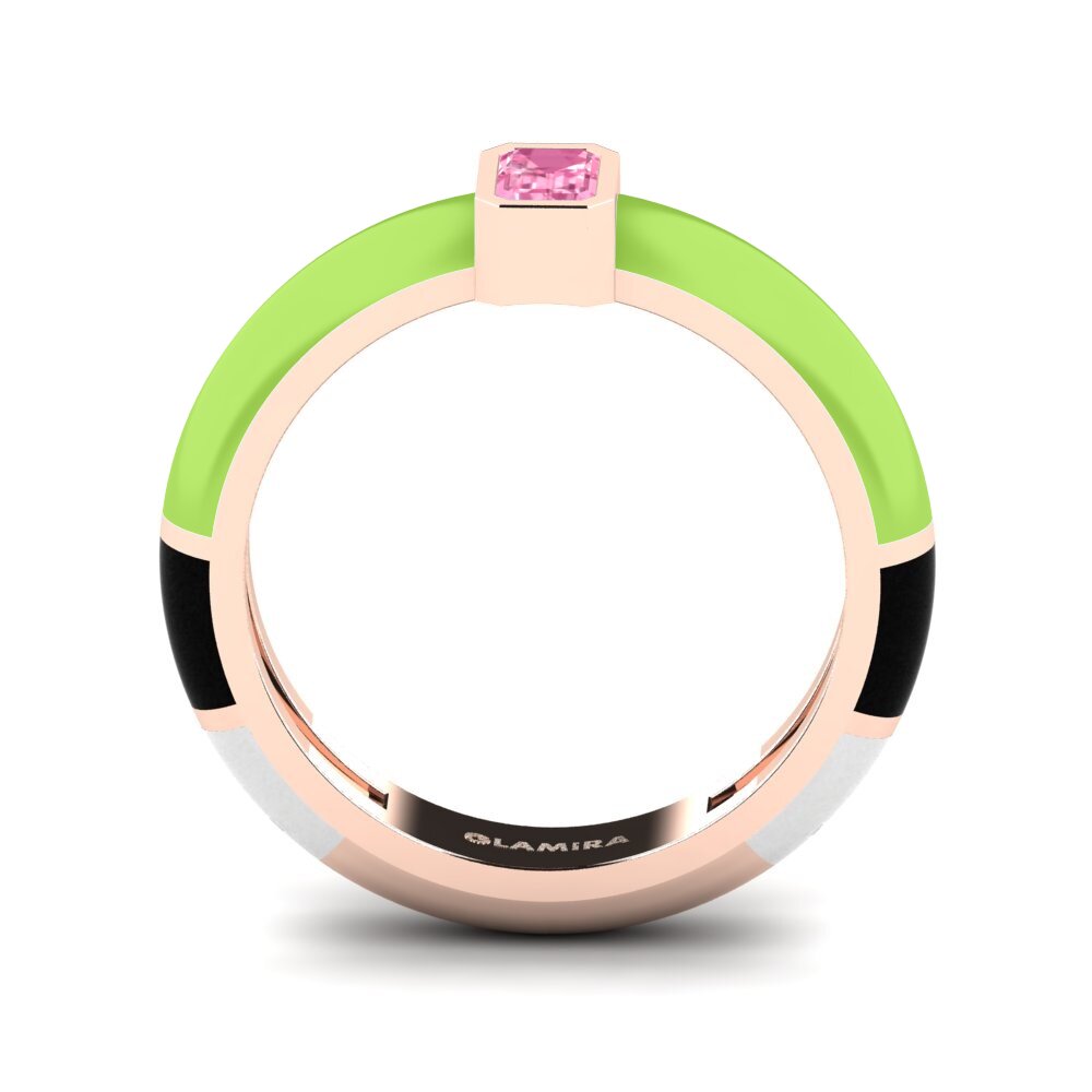 Rotgold 585 Ring Nuvoloso