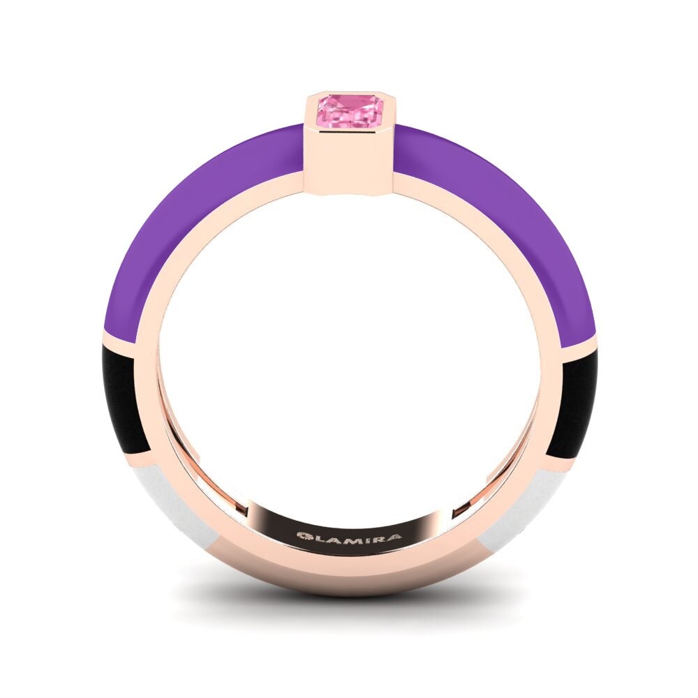 Rotgold 585 Ring Nuvoloso