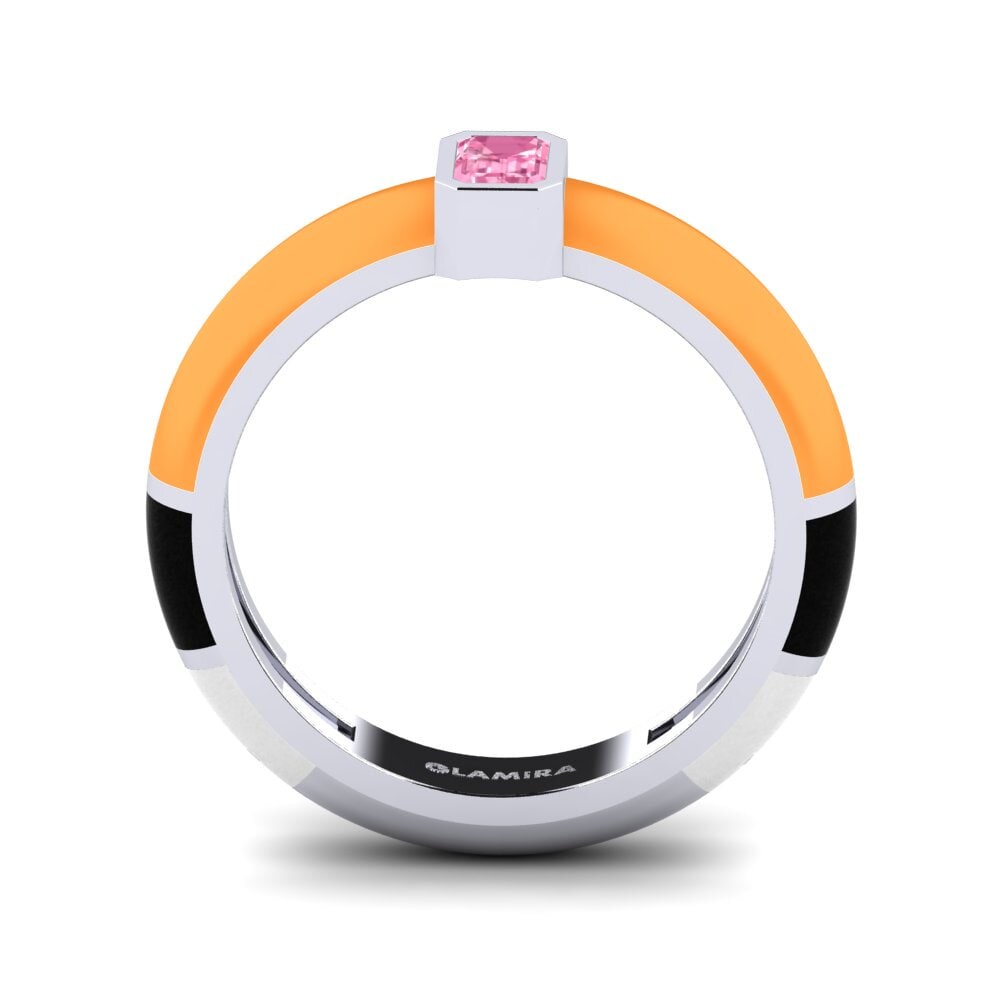 950 Platin Ring Nuvoloso