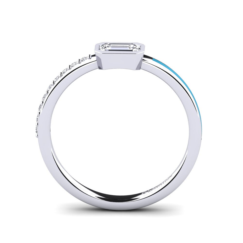 950 Platin Verlobungsring Nymbre