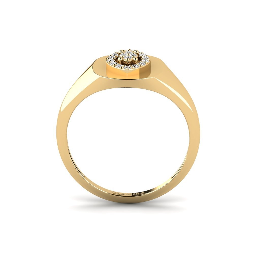 Moissanite Anel Obulungi