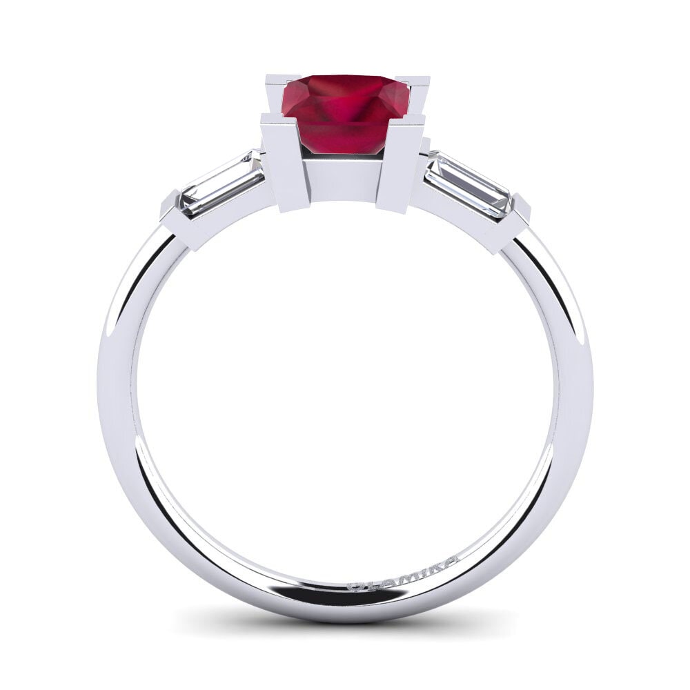 Ruby Engagement Ring Octavise