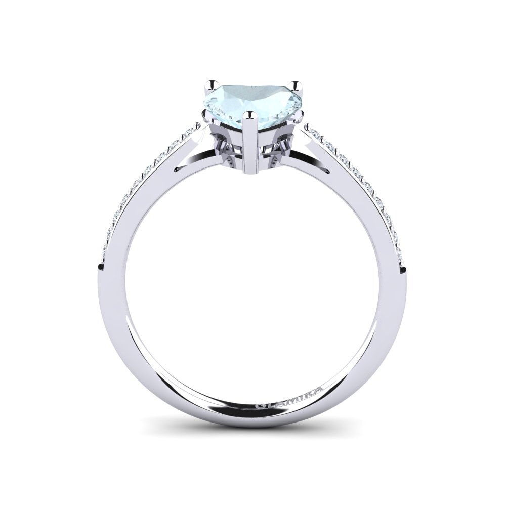 Aquamarine Women's Ring Oleysa
